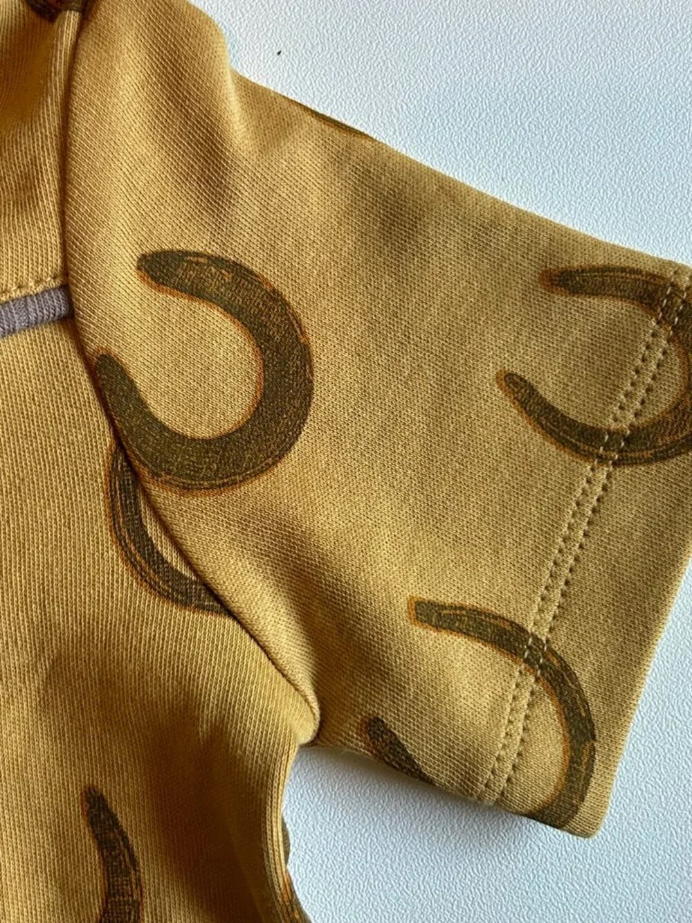 NWT Kate Quinn Cowboy Shirt 18-24M Horseshoes Organic Cotton Western Top